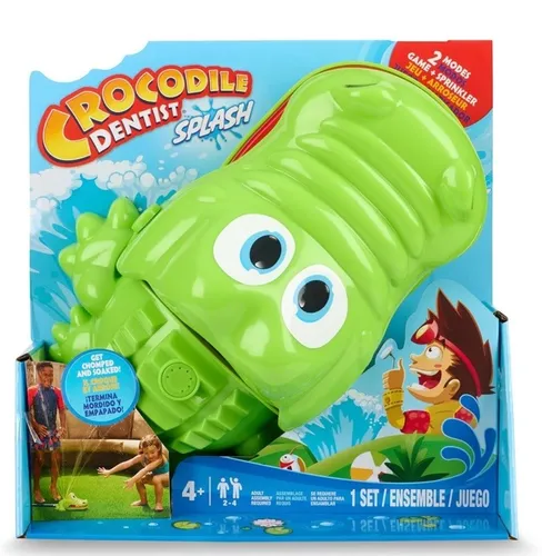 Krokodil Zahnarztspiel Hasbro - Spaßige Zahnarzt-Action - Action- & Spielfiguren: Interaktives Spiel für die ganze Familie, fördert Geschicklichkeit und sorgt für jede Menge Spaß!