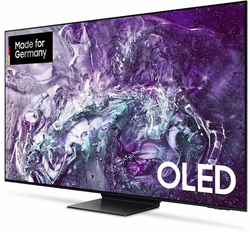 Samsung OLED 4K S95D Fernseher 55 Zoll - Neural Quantum 4K AI Gen2, atemberaubendes Seherlebnis mit HDR Pro und minimalistischem Design
