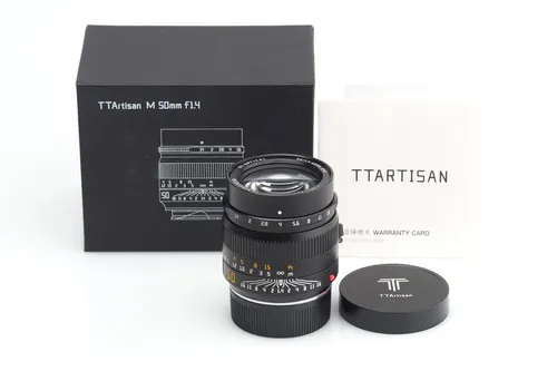 TTArtisan M 50mm f/1,4 ASPH für Leica M - Hochwertiges Objektiv mit großer Blendenöffnung f/1,4 für kreative Fotografie und beeindruckende Bildqualität.