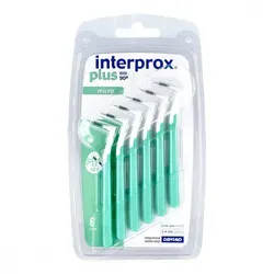 Interprox plus micro grün Interdentalbürste - Zahnpflegeartikel, ideal für eine gründliche Reinigung zwischen den Zähnen und besonders sanft zu empfindlichem Zahnfleisch.