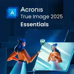 Acronis True Image 2026 Essentials – Datensicherung leicht gemacht - Komplettlösung für Backup und Cyber-Schutz. Benutzerfreundlich, mit automatisierten Backups und flexibler Planung für eine sichere Datenverwaltung.