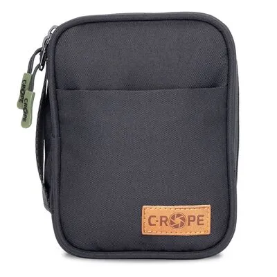 C-Rope Elektronik Organizer S schwarz - Kamerataschen & -koffer, ideal zur Ordnung von Kabeln, SD-Karten und Akkus - Schluss mit dem Kabel-Chaos!