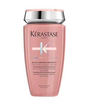 Kérastase Bain Chroma Respect 250ml - Sulfatfreies Color Shampoo für strapaziertes, coloriertes Haar. Es reinigt sanft, repariert die Haaroberfläche und sorgt für strahlenden Glanz und Leuchtkraft.