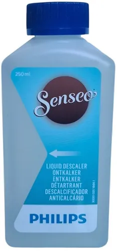 Philips CA6520 00 SENSEO Entkalker - Effektive Kalkentfernung für SENSEO Kaffeemaschinen, wiederverschließbare Flasche für einfache Aufbewahrung und längere Lebensdauer der Maschine