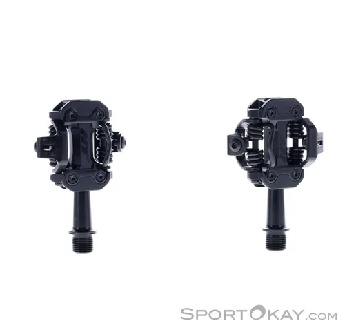 HT M2 Klickpedale - Schwarz - One Size - Die HT M2 Klickpedale bieten ambitionierten Fahrern maximale Effizienz und ein direktes Fahrgefühl. Ideal für Cross-Country und E-MTB, überzeugen sie durch langlebige, CNC-gefräste Qualität und abgedichtete Lager.