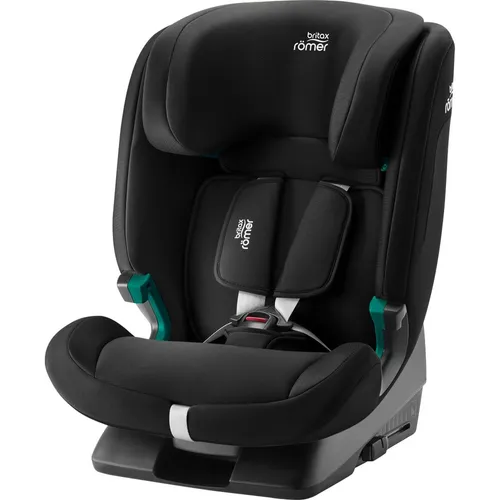 Britax-Römer EVOLVAFIX Space Black Kindersitz - Sicherer Kindersitz mit Isofix für Kinder der Normgruppe I-Size. Ideal für komfortable Autofahrten, bietet er höchste Sicherheit und Benutzerfreundlichkeit im Alltag.