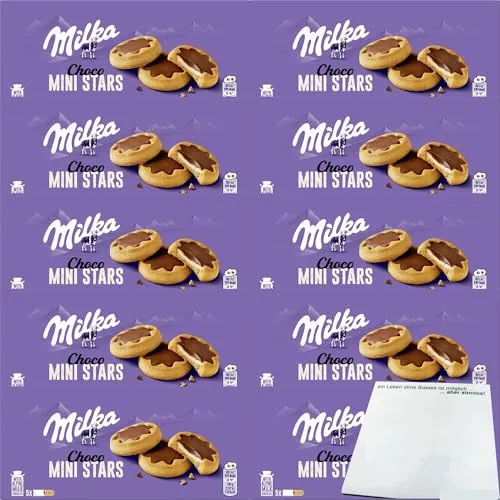 usy Bundle für Milka Choco Minis (10er Pack 10x185g Packung) + usy Block