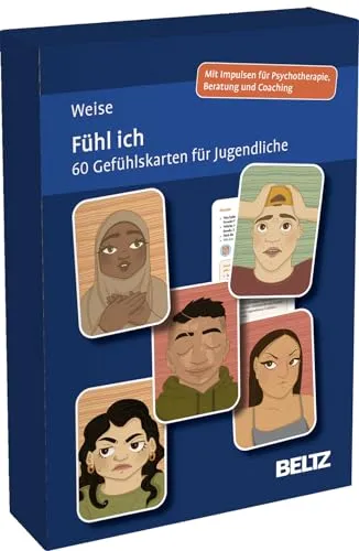 Fühl ich: Kartenset zur Emotionserkennung - Angewandte Psychologie - Entdecke deine Gefühlswelten mit 60 vielfältigen Illustrationen, die Jugendlichen helfen, Emotionen zu verstehen und auszudrücken.