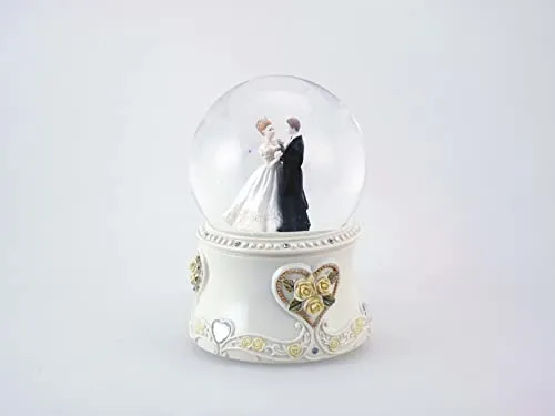 Spieluhrenwelt Glitzerkugel Hochzeit - Glitterball - Klassisch - Glas - Multicolored