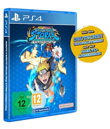 Naruto x Boruto Ultimate Ninja Storm Connection - PS4 [EU Version] - Games – Erlebe die größte Auswahl an spielbaren Charakteren und eine neue fesselnde Geschichte über Narutos und Sasukes Rivalität, jetzt mit verbesserten Grafiken!