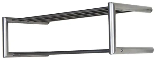 Spinder Design Garderobenleiste SMOOTH - Moderne Garderobenleiste aus Metall mit schlichtem Design, ideal für jeden Eingangsbereich. Breite 80 cm, pflegeleicht und inklusive Montagematerial.