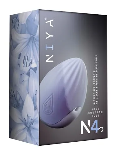 Rocks Off Niya 4 Auflegevibrator, Lila, 7x4,8x1,6 cm