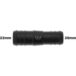 WamSter® I Schlauchverbinder Pipe Connector reduziert 22mm 20mm Durchmesser
