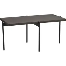 Couchtisch Shelton aus Eiche massiv, modern und nachhaltig, braun, 95x50 cm