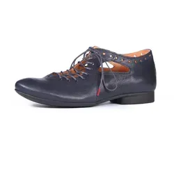 Think Schnürschuhe Guad-2 navy 565-8030 - GUD 860 Gr.41 - Elegante Think Schnürschuhe Guad-2 in navy, ideal für jeden Anlass. Mit durchgehender Schnürung für eine individuelle Passform und einer elastischen Naturlatex-Sohle für hohen Komfort. Perfekt für stilvolle Auftritte!