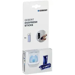 Geberit Duofresh Stick 244600001 - 8 Sticks für saubere Toiletten - Motorradreifen: Geberit Duofresh Stick schützt vor Schmutzablagerungen, färbt Spülwasser blau und ist biologisch abbaubar.