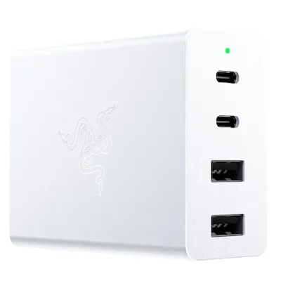RAZER USB-C 130W GaN Charger - Weiteres Notebook-Zubehör mit 130W Leistung, ideal für schnelles Laden von Razer Blade, MacBook und mehr, kompakt und leicht für unterwegs.