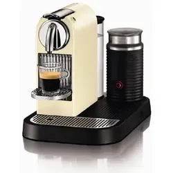 DeLonghi EN 265 CWAE 60s Nespresso Citiz Milk - 19 bar Kaffeevollautomat - Siebträgermaschine mit 19 bar Pumpendruck und integriertem Aeroccino für cremigen Cappuccino. Energiesparfunktion und leiser Brühvorgang für entspanntes Kaffeegenuss.