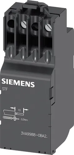 Siemens 3VA9978-0BA20 Zubehör-Set - Zubehör für Leistungsschalter, flexibler Spannungsauslöser 24 V AC für vielseitige Anwendungen mit SENTRON Kompaktleistungsschaltern.