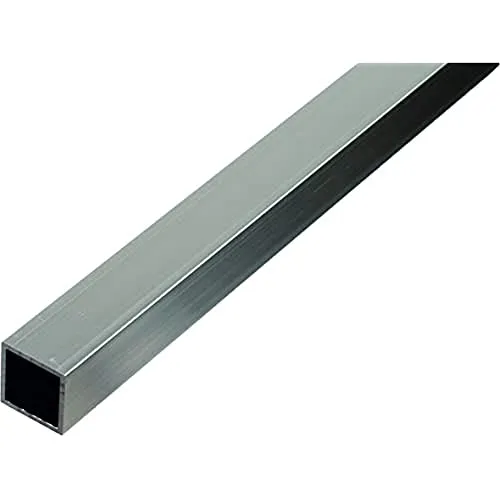 Alberts 472863 Vierkantrohr | Aluminium, natur | 1000 x 25 x 25 mm