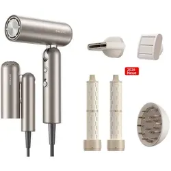 dreame Pocket Pro Hochgeschwindigkeits-Haartrockner, 3 klappbare Formen, 300 g, 110.000 U/min Motor, 300 Millionen negative Ionen/cm³, konstant 57 °C, 40s NTC-Trocknung, geräuscharm