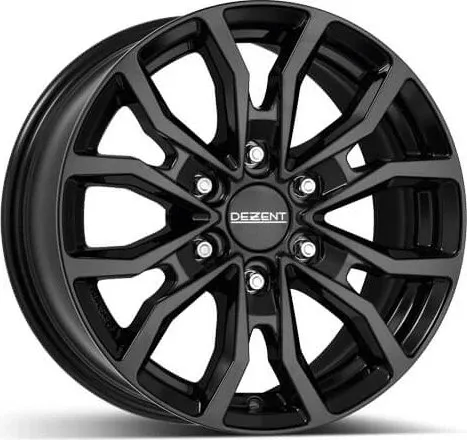 DEZENT Alufelge DEZENT KC DARK 7.5J x 17 Zoll - Stylische Alufelge in Black polished, ideal für Tuning und individuelle Fahrzeuggestaltung. Maximale Traglast von 1150 kg für hohe Sicherheit und Stabilität.