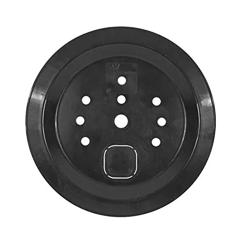 CLGarden GFK Deckel für Springbrunnenbecken 66cm - Robuste GFK Brunnenabdeckung für 90 Liter Becken, bis 150 kg belastbar. Ideal für Ihren Garten mit integrierter Wartungsklappe und Bohrungen für Kabel und Schlauch.