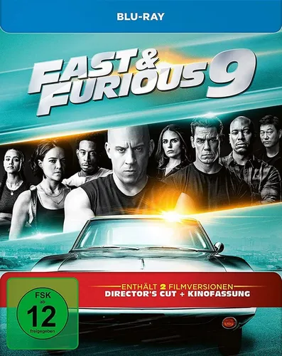Fast & Furious 9 - Directors Cut & Kinofassung / Steelbook # BLU-RAY-NEU