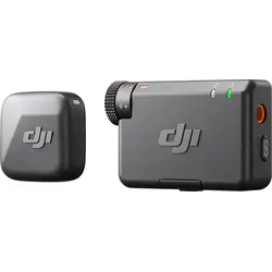 DJI Mic Mini Single - Kompaktes Drahtlosmikrofon - Mikrofone mit 11,5 Stunden Akkulaufzeit, ideal für klare Audioaufnahmen unterwegs. Perfekt für Filmemacher und Vlogger!