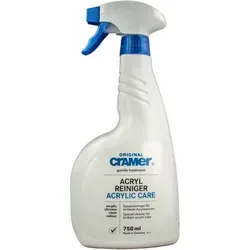 Cramer Acryl-Reiniger 750 ml - Effektive Reinigung für Acryloberflächen - Der Cramer Acryl-Reiniger CRA 30211 DE entfernt mühelos Kalk und Schmutz von Acryloberflächen in Küche und Bad. Mit Abperleffekt für langanhaltenden Glanz und Schutz.