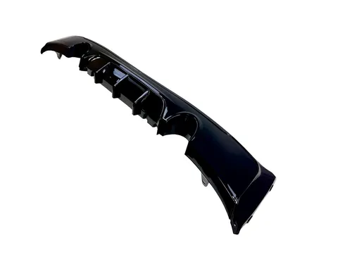Heckdiffusor für BMW 2er F22/F23, 2010-2017 - Heckschürzeneinsatz in schwarz glanz, ideal für M-Paket Stoßstangen, verleiht deinem BMW ein sportliches Styling und verbessert die Aerodynamik.