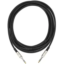 Sommer Cable SG2S-0500-SW Stage 22 Highflex Klinke Stereo - Klinke Stereo 5 Mete... - Audiokabel