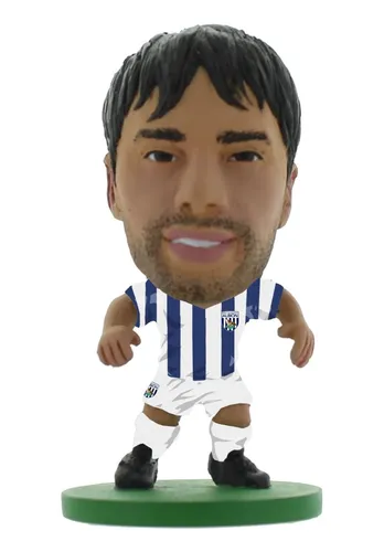 SoccerStarz SOC341 West Brom Claudio Yacob Classic Home Kit Figures