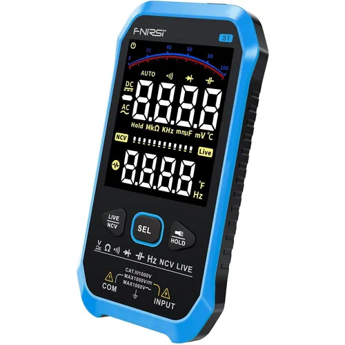 FNIRSI S1 Digital-Multimeter – Vielseitiges Messgerät - Entdecke das FNIRSI S1 Digital-Multimeter für präzise Messungen in Elektronik-Projekten. Mit klarem VA-HD-Farbdisplay und umfangreichen Funktionen ist es der ideale Partner für Profis und Hobbyisten.