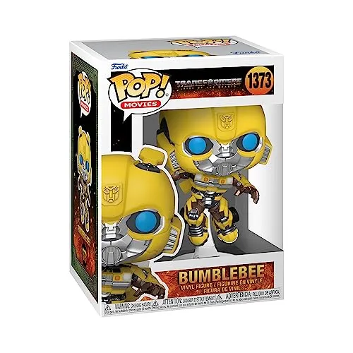 Funko Pop! Transformers Bumblebee Figur - Spielfigur aus der beliebten 'POP!'-Reihe, ca. 9 cm groß, perfekt für Sammler und Fans von Transformers: Rise of the Beasts.