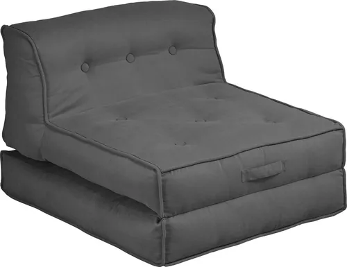 Home affaire Sessel Pia, Loungesessel in 2 Größen, mit Schlaffunktion und Pouf-Funktion.