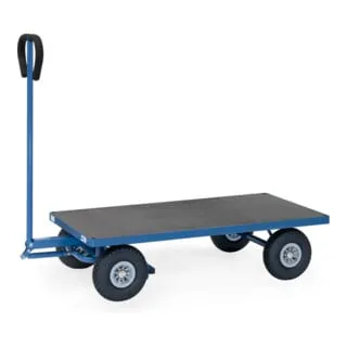 Fetra Handwagen 4002 - Robuster Transportwagen mit 500kg Tragkraft - Transportgeräte & Rampen - Ideal für schwere Lasten mit 500kg Tragkraft und komfortabler Luftbereifung für einfaches Manövrieren.