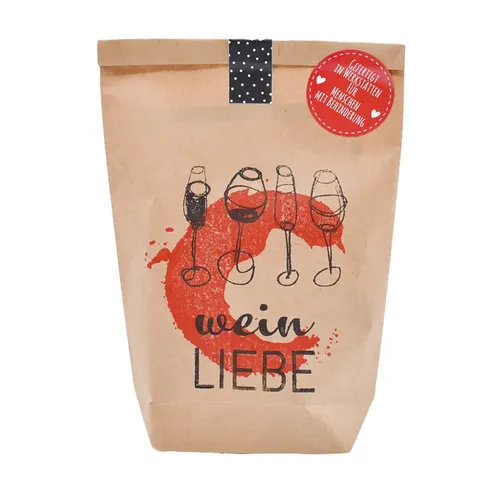 WUNDERTÜTE GESCHENKTÜTE WEINLIEBHABER WEINFREUNDE VON WUNDERLE NEU OVP
