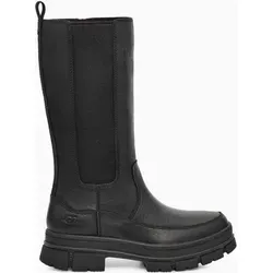 UGG Ashton High Chelsea Stiefel - Schwarz - Größe 38 - Elegante Damenstiefel von UGG in Schwarz, aus hochwertigem Leder gefertigt. Mit praktischem Reißverschluss und elastischen Einsätzen für optimalen Komfort. Feminine Silhouette mit 5 cm Absatz – ideal für jeden Anlass.