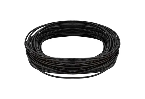 vidaXL Lederband Leder Schnur Dunkelbraun Ø2 mm x 5 m Leder (1-tlg)