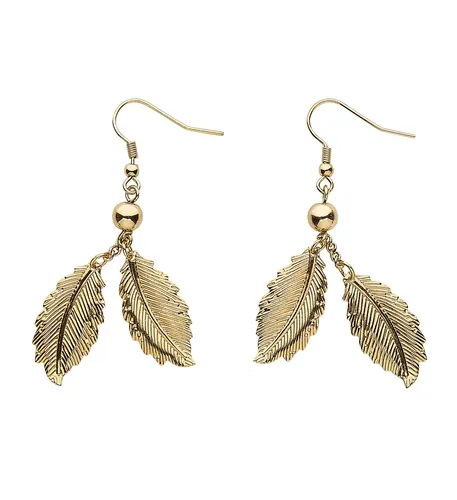 Ohrringe Blätter Gold Widmann Schmuck Lorbeerblätter Zubehör Fasching Karneval
