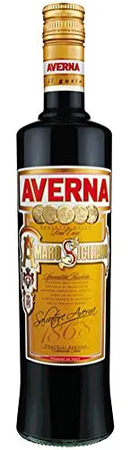 Averna Amaro Siciliano Halbbitter 70 cl aus Italien - Vielseitiger Cocktail-Bitter aus Italien, ideal für kreative Mixgetränke und als Digestif, mit einzigartigem Geschmackserlebnis.