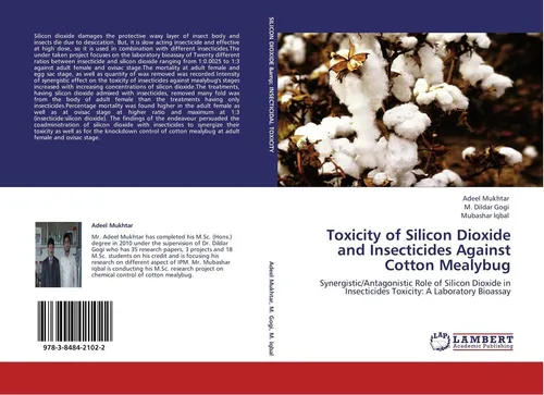 Toxicity of Silicon Dioxide and Insecticides Against Cotton Mealybug Adeel Mukht