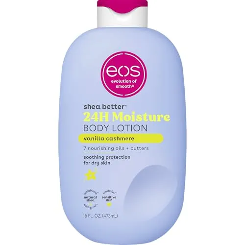 Shea Better 24H Moisture Body Lotion Vanilla Cashmere - Körperlotion mit 24-Stunden-Feuchtigkeit, pflegt die Haut intensiv und hinterlässt einen zarten Vanille-Kaschmir-Duft.