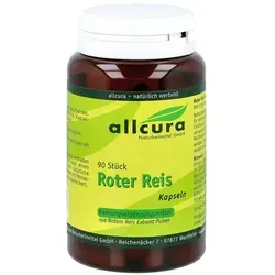 Roter Reis Kapseln - Arzneimittel zur Unterstützung des Cholesterinspiegels, enthalten natürliche Inhaltsstoffe für eine gesunde Herzfunktion.