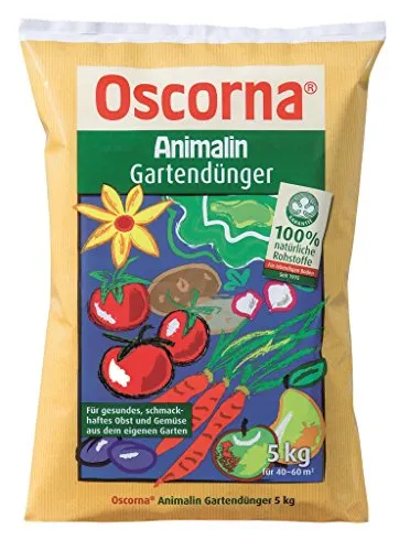 Oscorna Animalin Gartendünger pelletiert 20kg - Universeller Biodünger mit Langzeitwirkung, ideal für Obst, Gemüse und Blumen im Innen- und Außenbereich. Organisch und umweltfreundlich für gesunde Pflanzen.