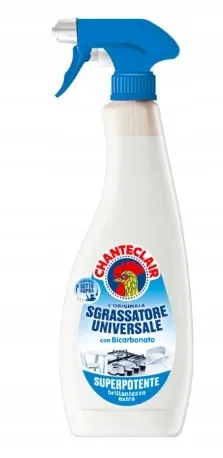 Flüssiger Sgrassatore universale mit Bikarbonat 600ml - Chante Clair - Fettlöser für effektive Reinigung, ideal für hartnäckige Flecken in Küche und Bad.