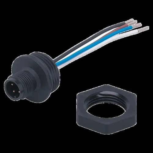 Ifm Electronic Einbaustecker gerade M12 E7006S - Hochwertiger 4-poliger Einbaustecker für zuverlässige Verbindungen im Elektrobedarf. Ideal für professionelle Anwendungen und einfache Installation.