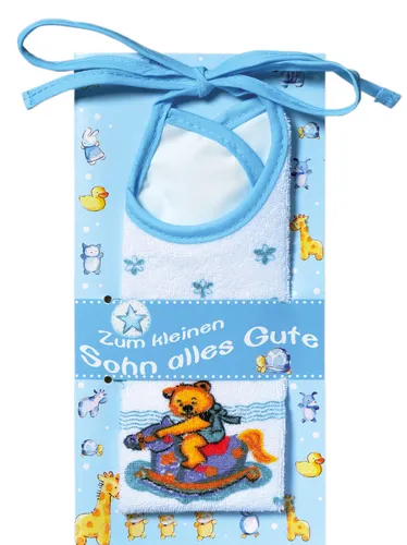 Geburt – Baby  - Glückwunschkarte im Format 10 x 20 cm mit Briefumschlag - Babyl