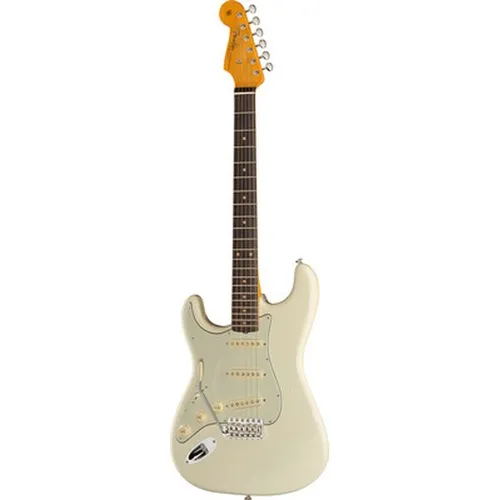 Fender AV II 61 STRAT LH RW B-Stock - E-Gitarre - B-Stock Fender American Vintage II 1961 Stratocaster LH; erle Korpus, ahorn Hals, vintage Tonabnehmer und inkl. Vintage-Style Koffer; ideal für Gitarristen, die klassischen Sound und Stil suchen.